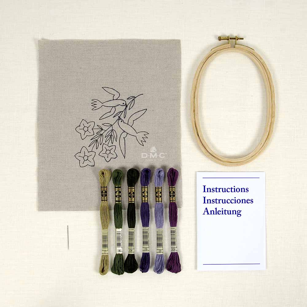 DMC Embroidery Kit - Campanula