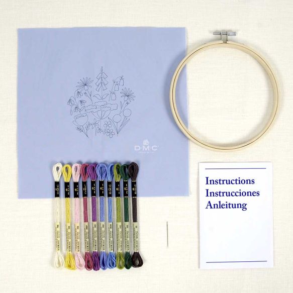 DMC Embroidery Kit - English Garden