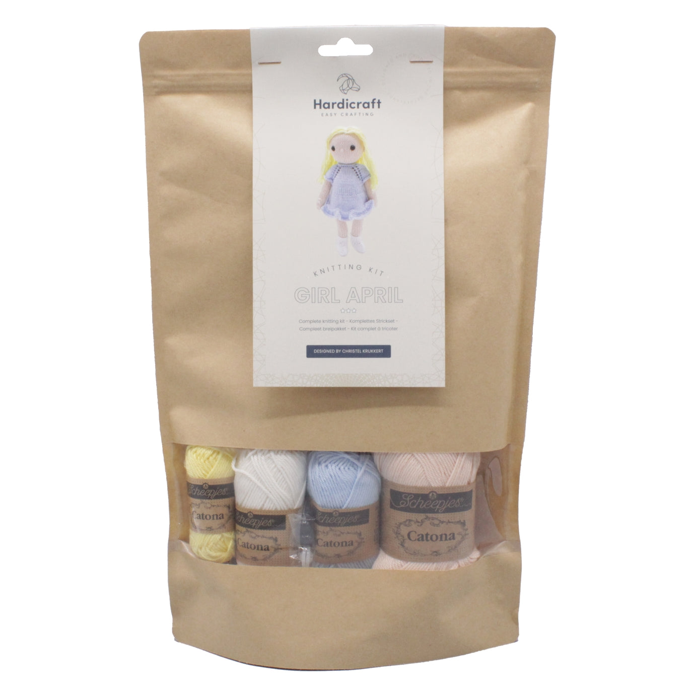 Hardicraft - DIY Knitting Kit - Girl April