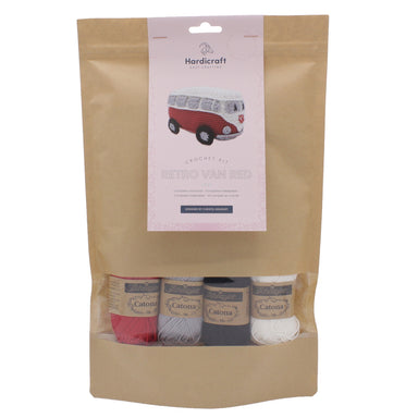 Hardicraft - DIY Crochet Kit - Retro Van Red