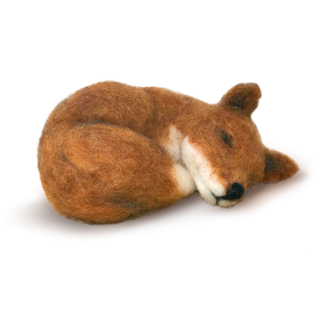 Sleepy Fox Needle Felting Kit - The Crafty Kit Company